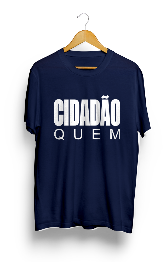 Foto do produto Camiseta Cidadão Quem | Azul Marinho